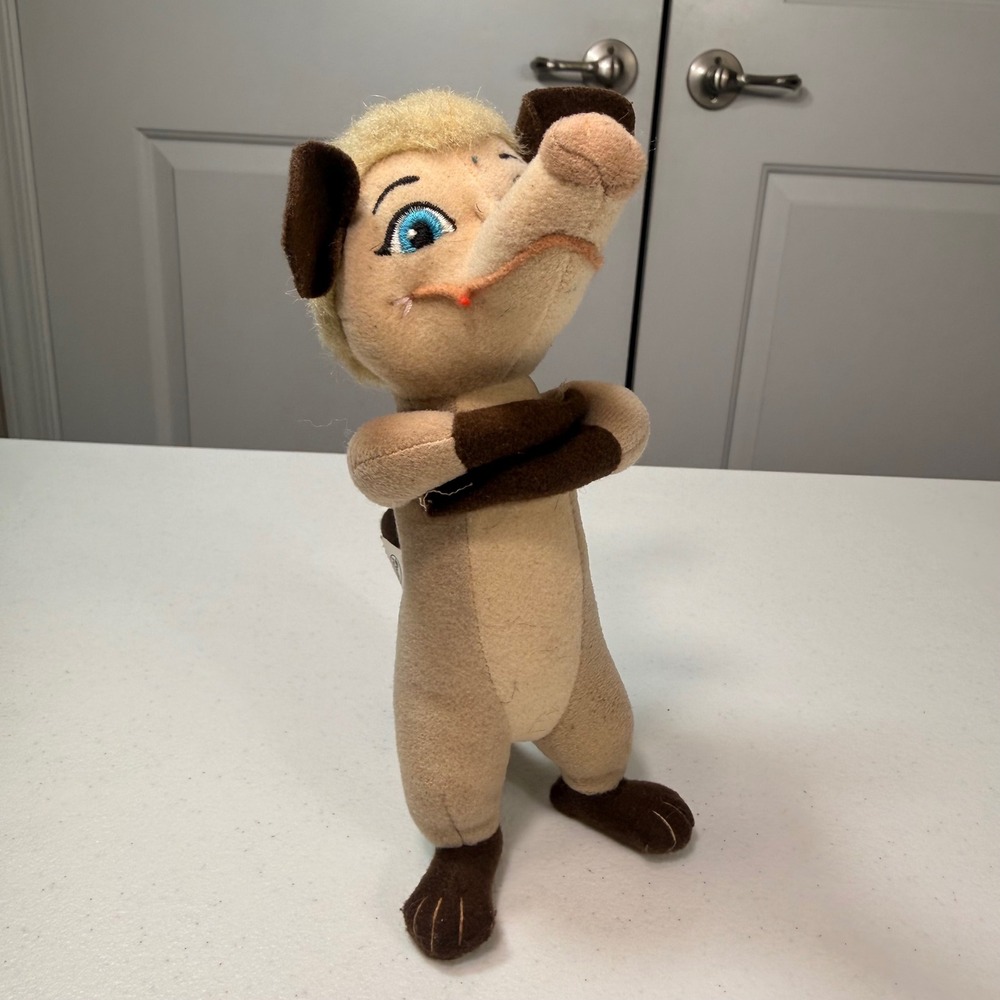 Wild Planet Over the Hedge Heather Opossum Plush 2006 DreamWorks Movie Toy 7.5"